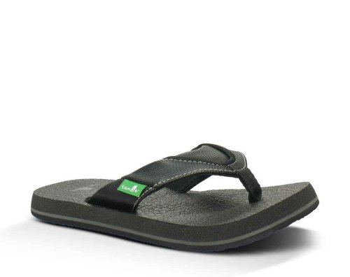 Sanuk Root Beer Cozy - Sanuk Sandals Kids Black - Philippines QONPGF817